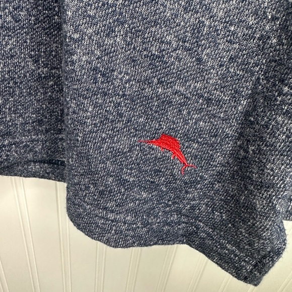 Tommy Bahama Blue and Grey Crewneck Sweater Size XXLT - Picture 2 of 5